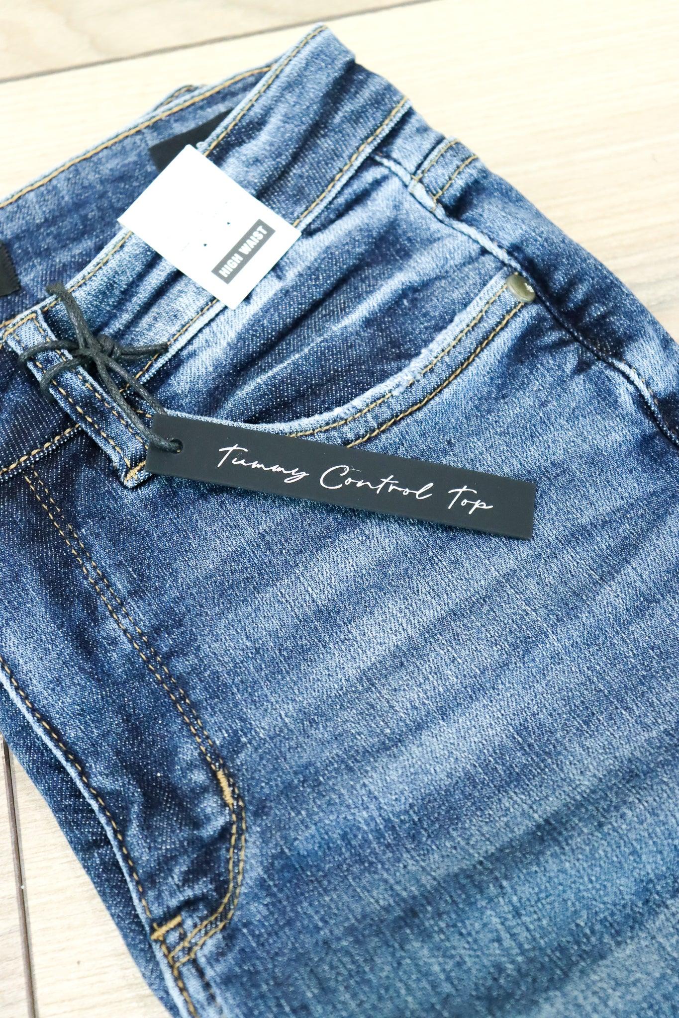 High-Wasted Tummy Control Skinny Jeans (Online Exclusive) – Uptown Boutique  Ramona