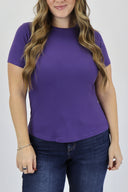 The Ribbed Basic Crewneck Tee