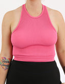 The Essential Crop | Racerback Bralette - Final Sale