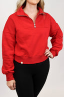 The Crop Weekender Quarter Zip - Final Sale