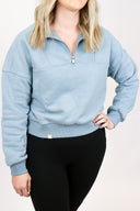 The Crop Weekender Quarter Zip - Final Sale