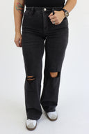 Tummy Control Wide Leg Jeans