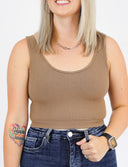 The Essential Crop | Revived Tank Top Bralette - Final Sale