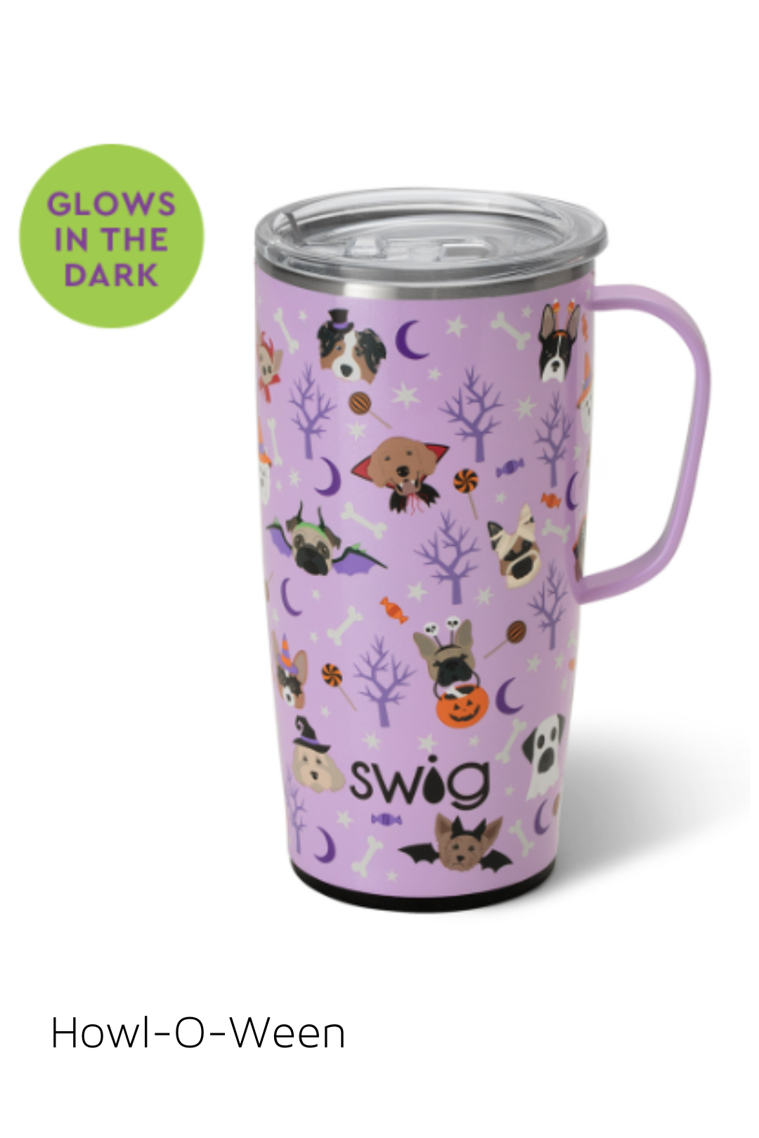 Ace of Gray - Check out our NEW Swig Life Itsy Bitsy Glow In The Dark Cups!  This pattern is perfect for all of the Halloween Lovers! Stop by and get  yours