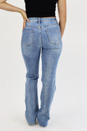 Bootcut Jean - Light Wash Distressed
