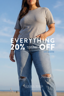 Everything 20% OFF or More. Memorial Day Markdowns. Sale runs all weekend. No additional discount codes are eligible.