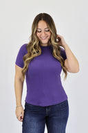 The Ribbed Basic Crewneck Tee