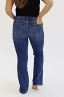 Bootcut Jeans - Medium Wash Slimming Seam
