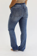 Bootcut Jeans - Medium Distressed