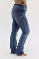 Bootcut Jeans - Medium Distressed