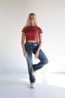 Bootcut Jeans - Medium Dark - Final Sale