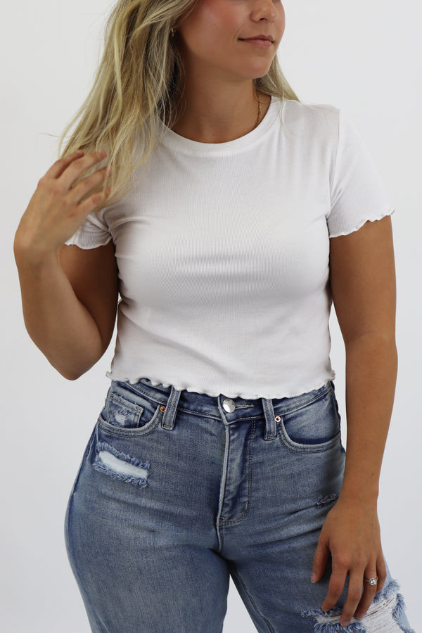 The Baby Lettuce Tee (BLT) - White / S | M