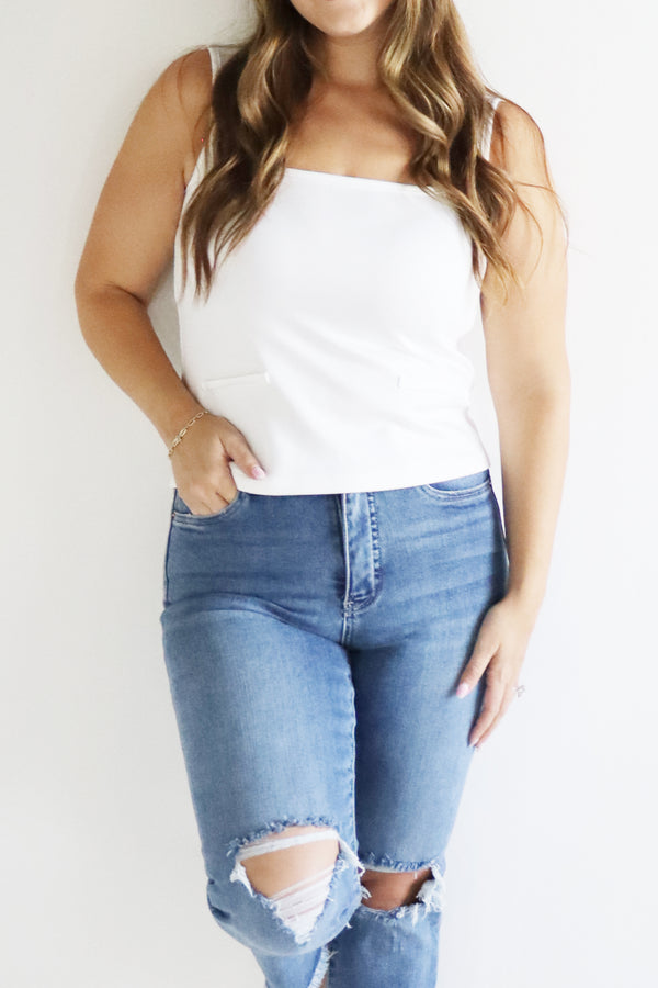 Cloud Tank - White / XXS | XS