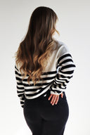 Luxe Cropped Collared Sweater