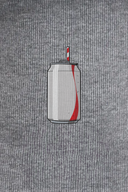 Graphic Micro Ribbed Tank