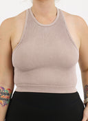 The Essential Crop | Racerback Bralette - Final Sale