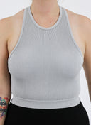 The Essential Crop | Racerback Bralette - Final Sale