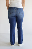 Bootcut Jeans - Medium Wash - V Side Seam