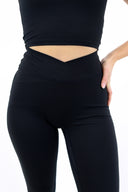 Tummy Control Crossover Leggings