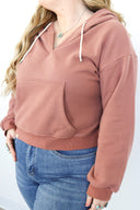 The Weekender V-Neck Hoodie - Final Sale