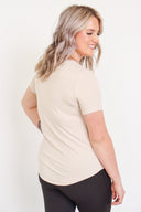 The Ribbed Basic Crewneck Tee