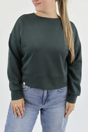 The Cloud Open Back Sweater