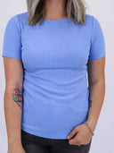 The Ribbed Basic Crewneck Tee