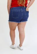 Tummy Control Denim Shorties by Alexander Jane *FINAL SALE*