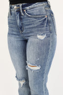 Tummy Control Flare Jeans by RFM