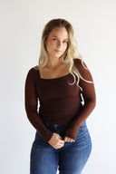 Mesh Long Sleeve Top