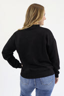 Mock Neck Cloud Crew