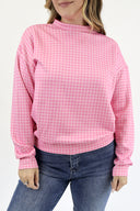 Mock Neck Cloud Crew
