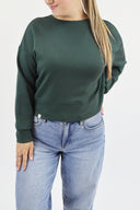 The Cloud Open Back Sweater
