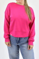 The Cloud Open Back Sweater