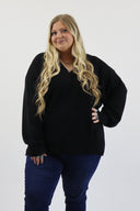 Oversized V Neck Sweater