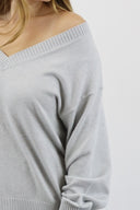 Oversized V Neck Sweater