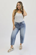 Rigid Barrel Jeans - Medium Wash