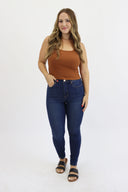 Skinny Jeans - Dark Wash Tint - Final Sale