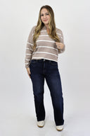 Wide Leg Jeans - Dark Wash