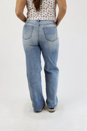 Wide Leg Jeans - Light Wash