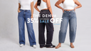 SALE BANNER: Reads " THE DENIM SMI-ANNUAL SALE. 35% OFF ALL PAIRS* No additional discount codes eligible.