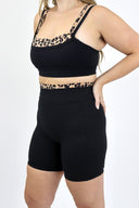 Tummy Control Layered Biker Short