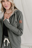 Ampersand Performance Fleece Fullzip- Wanderlust