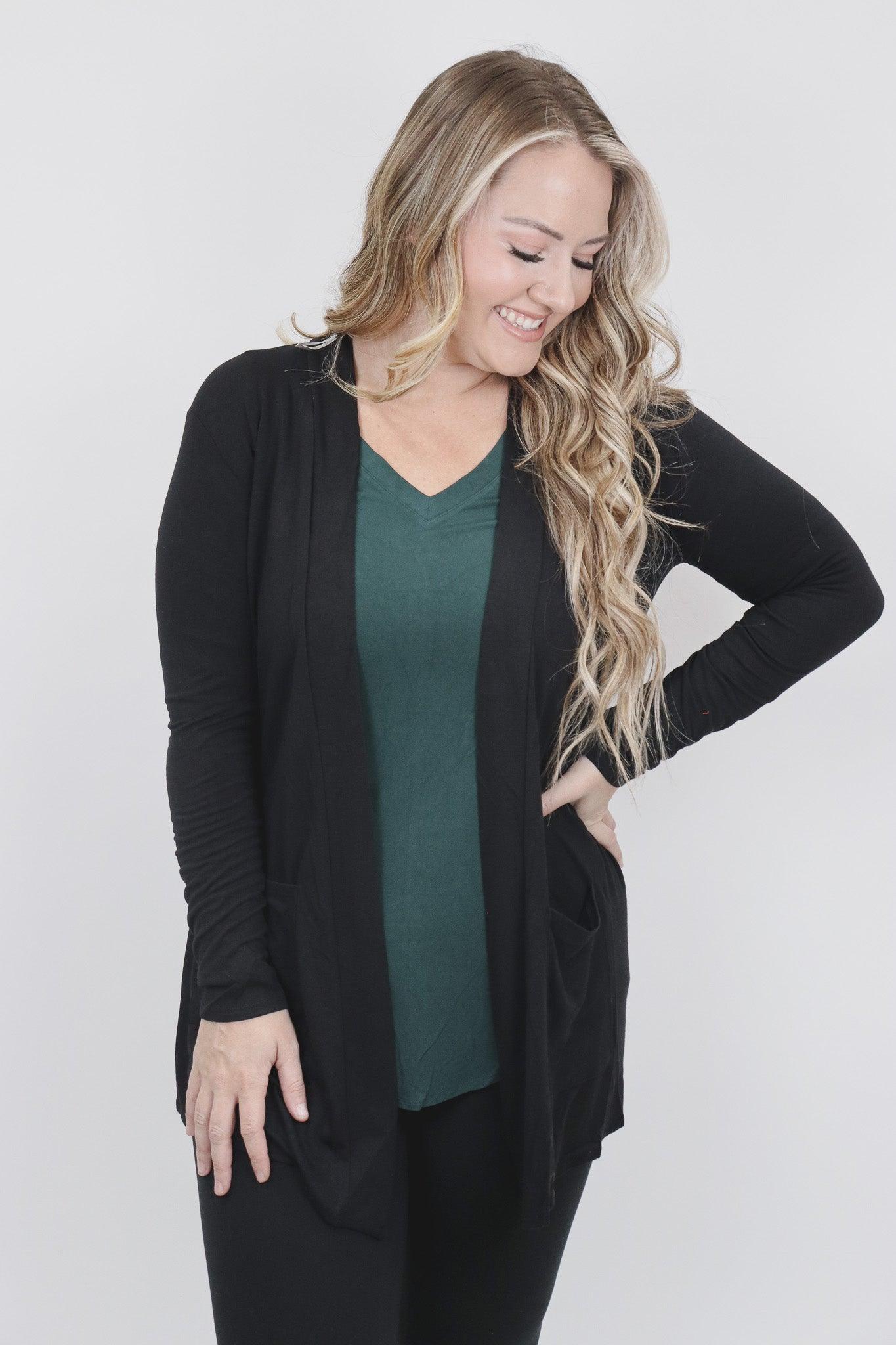 The Cant Resist Perfect Long Sleeve Cardigan - Alexander Jane Boutique  