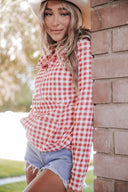 Ampersand Ladybug Picnic Half Zip Sweatshirt